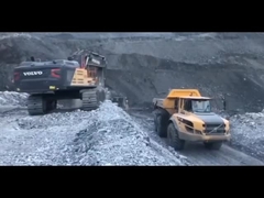 Stosowane Volvo 750DL Ekskawator Górniczy Stosowane Volvo Ekskawatory Na sprzedaż